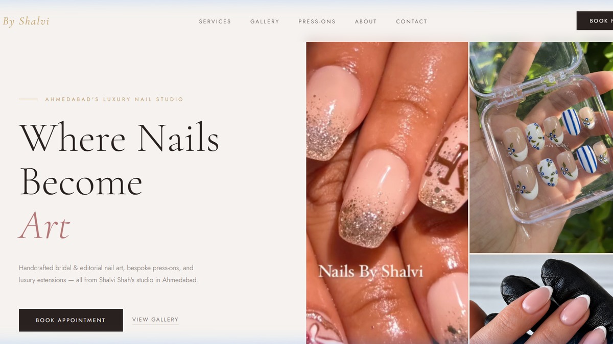 Nails By Shalvi Studio Showcase